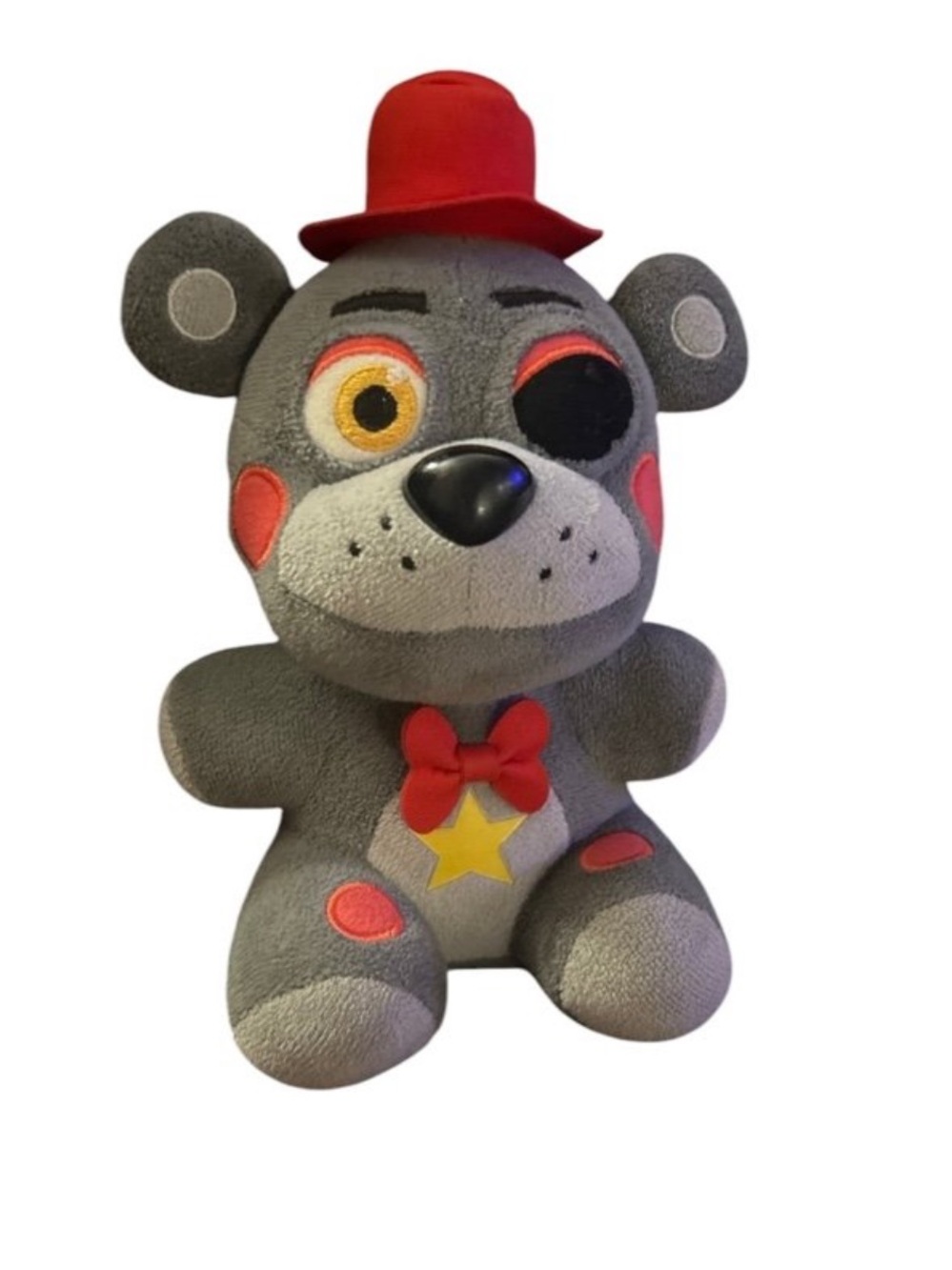 FNAF Five nights at Freddy's Lefty plush figure 2020 htf Funko 7 inch pizza